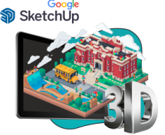 Google SketchUp - Школа программирования для детей, компьютерные курсы для школьников, начинающих и подростков - KIBERone г. Тюмень