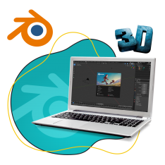 Blender - КИБЕРшкола программирования для детей, компьютерные курсы для школьников, начинающих и подростков - KIBERone г. Тюмень