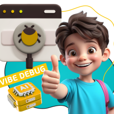 Тестирование & Vibe Debug. Охотники за багами - КИБЕРшкола программирования для детей, компьютерные курсы для школьников, начинающих и подростков - KIBERone г. Тюмень