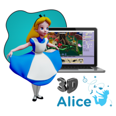Alice 3d - КИБЕРшкола программирования для детей, компьютерные курсы для школьников, начинающих и подростков - KIBERone г. Тюмень