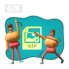Gif-анимация - КИБЕРшкола программирования для детей, компьютерные курсы для школьников, начинающих и подростков - KIBERone г. Тюмень