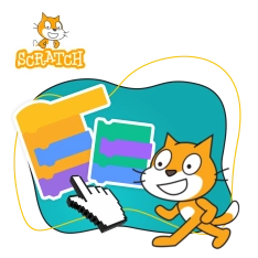 Scratch. Продвинутый уровень – создаём игры, как маленькие разработчики! - КИБЕРшкола программирования для детей, компьютерные курсы для школьников, начинающих и подростков - KIBERone г. Тюмень