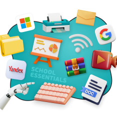 Цифровая база для школьника - КИБЕРшкола программирования для детей, компьютерные курсы для школьников, начинающих и подростков - KIBERone г. Тюмень