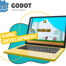 Godot.  Основа создания легендарных игр - КИБЕРшкола программирования для детей, компьютерные курсы для школьников, начинающих и подростков - KIBERone г. Тюмень