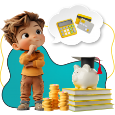 Финансовый интеллект вместе KIBERone - КИБЕРшкола программирования для детей, компьютерные курсы для школьников, начинающих и подростков - KIBERone г. Тюмень