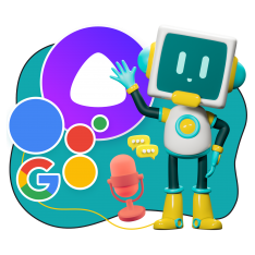 Голосовой помощник Алиса - КИБЕРшкола программирования для детей, компьютерные курсы для школьников, начинающих и подростков - KIBERone г. Тюмень