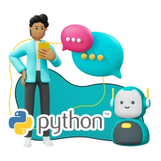 Умный чат-бот на Python на Telegram - КИБЕРшкола программирования для детей, компьютерные курсы для школьников, начинающих и подростков - KIBERone г. Тюмень