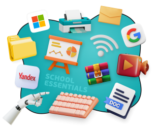 Цифровая база для школьника - КИБЕРшкола программирования для детей, компьютерные курсы для школьников, начинающих и подростков - KIBERone г. Тюмень